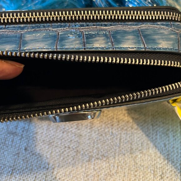 Marc Jacobs Harbor Blue Multi Snapshot Bag with Faux Fur - Picture 6 of 8